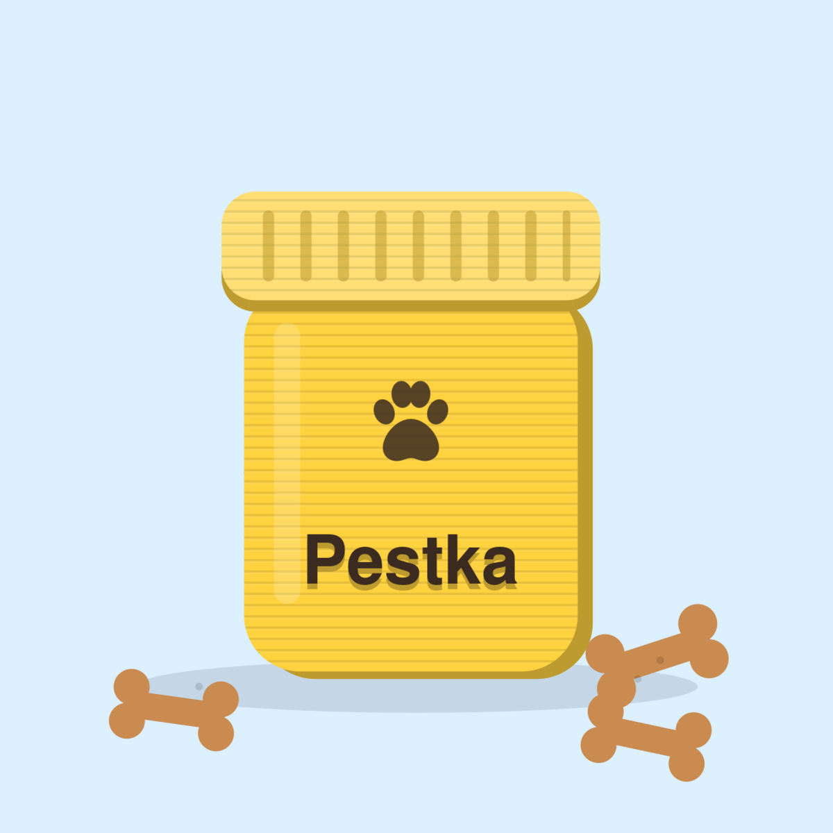 Pojemnik na smakołyki z zakręcaną pokrywką